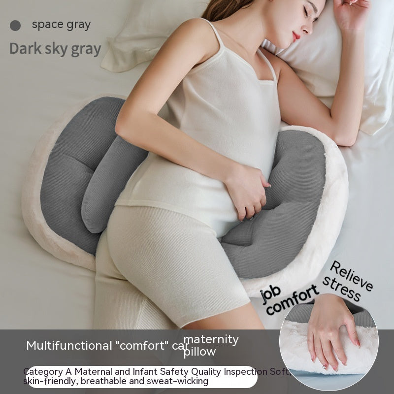 U-shaped Pregnancy Support Pillow for Side Sleeping