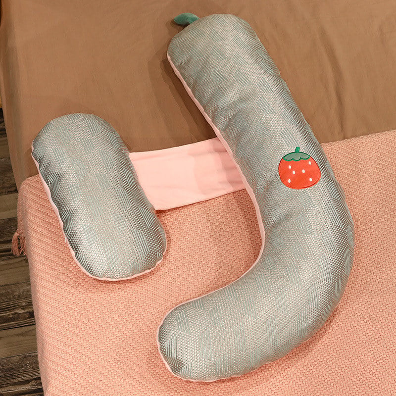 Ice Silk Rattan Pillow for Expecting Mothers